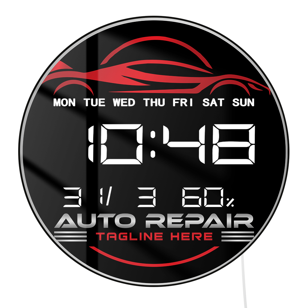 Electronics Repair Garage - Auto Repair Car Service Garage LED