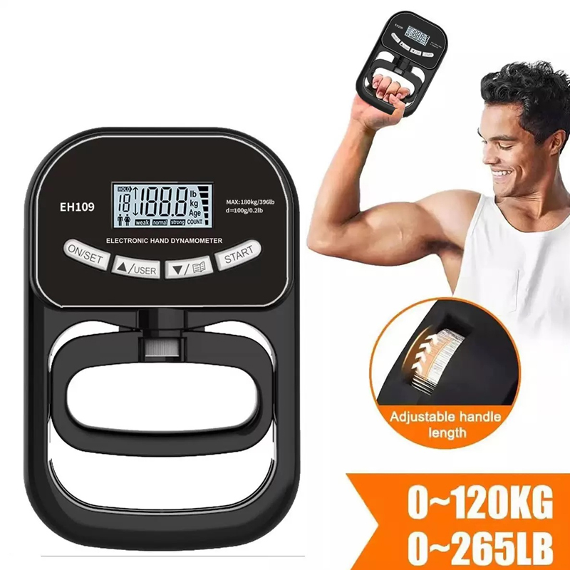 Grip Strength Tester 265Lbs/12 - đánh giá và giá Usb Ammeter Tester