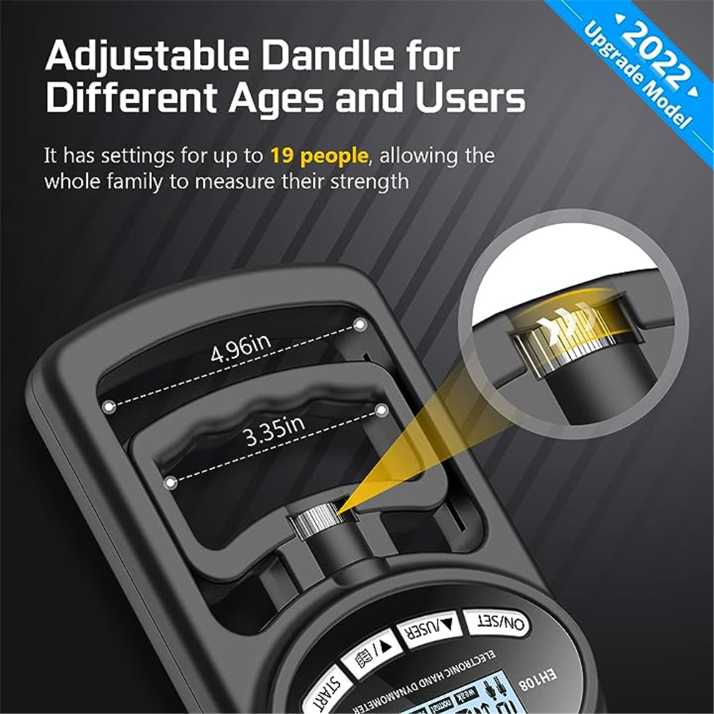 Grip Strength Tester 265Lbs/12 - đánh giá và giá Usb Ammeter Tester