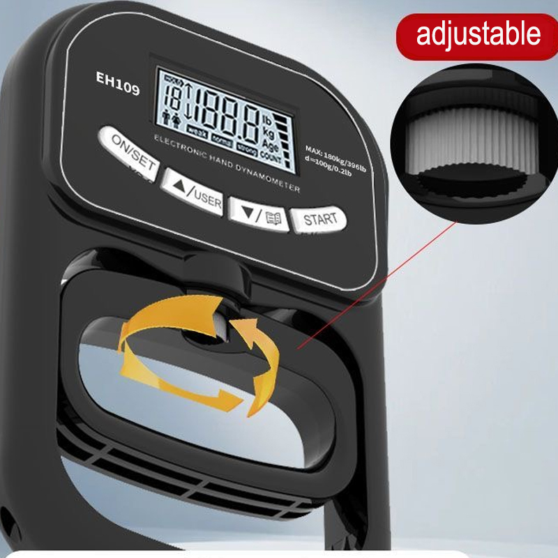 Grip Strength Tester 265Lbs/12 - đánh giá và giá Usb Ammeter Tester