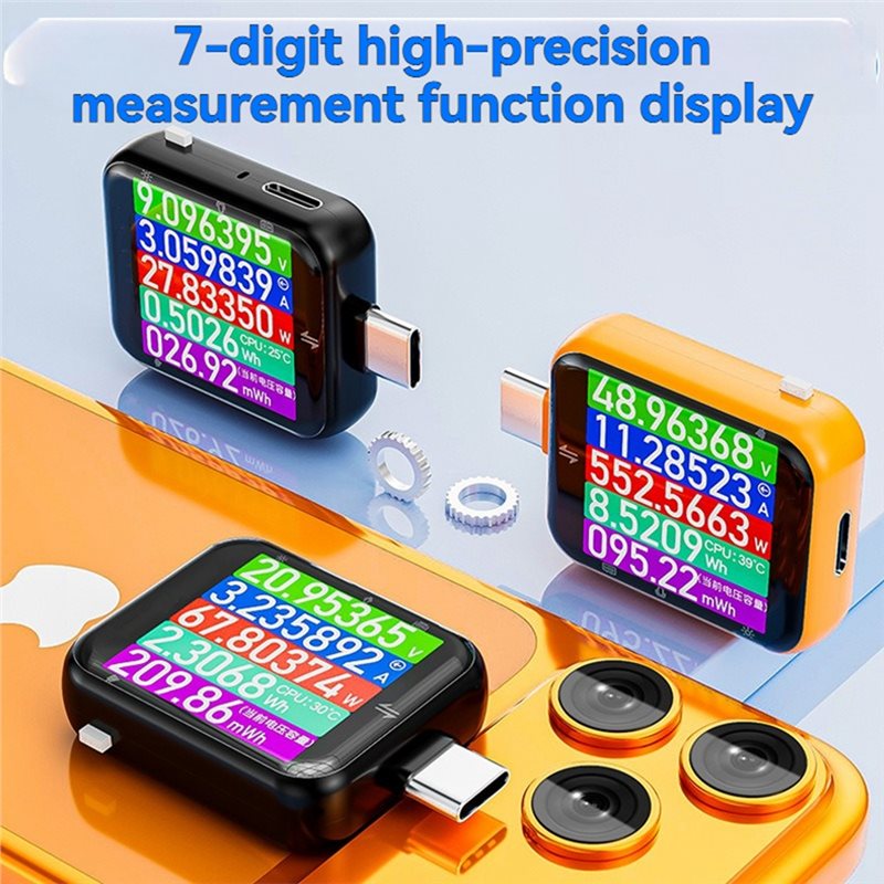 T3 USB-C Tester Digital Voltag - đánh giá và giá Usb Ammeter Tester