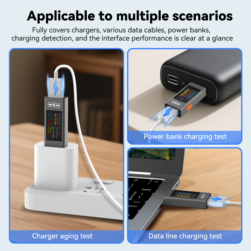 POROMETISTO UT01U USB Tester D - đánh giá và giá Usb Ammeter Tester