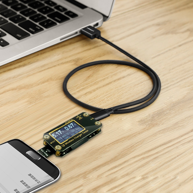 Sạc Không Dây QI 7 Trong 1 USB - đánh giá và giá Usb Ammeter Tester