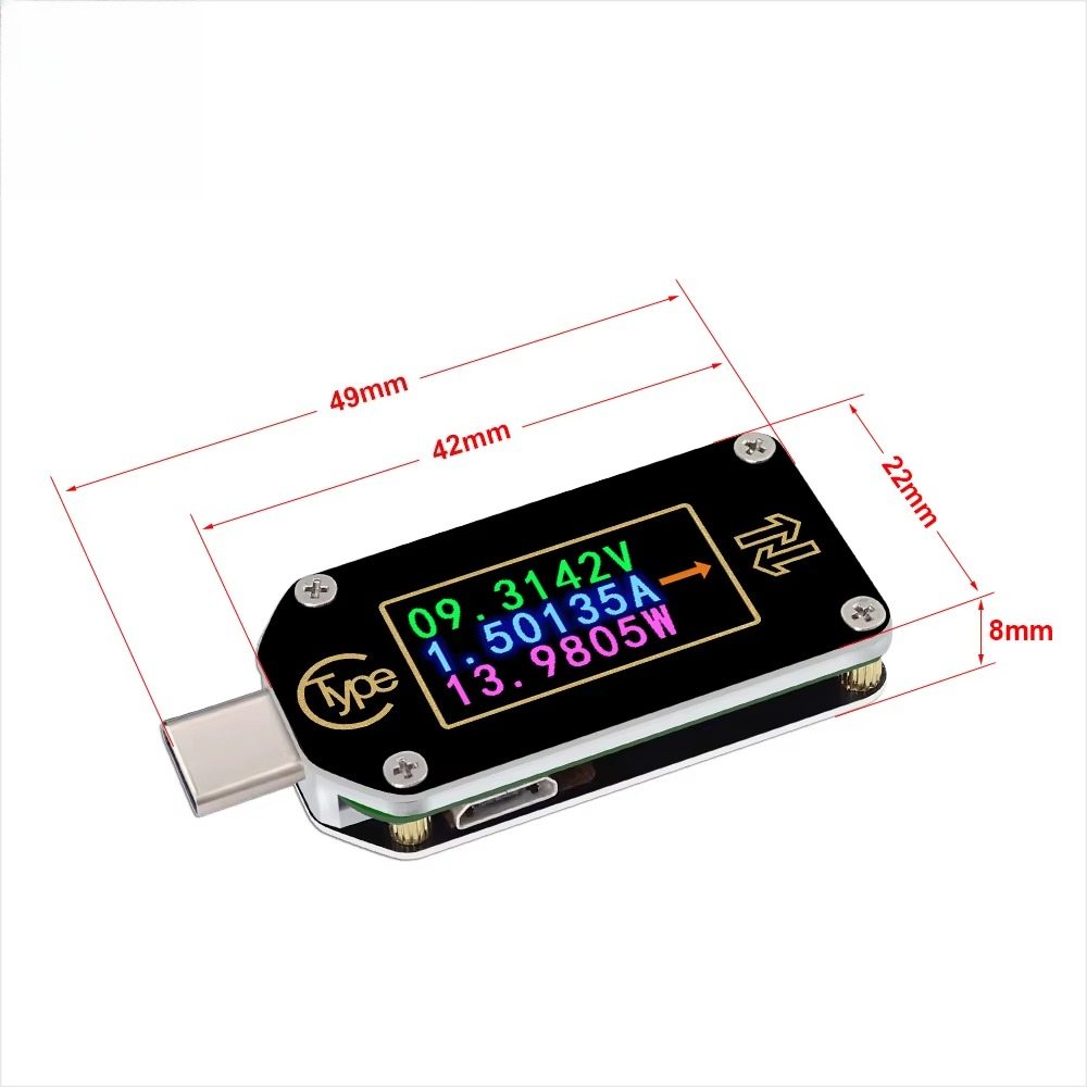 TC66 Type-C USB Communication  - đánh giá và giá Usb Ammeter Tester