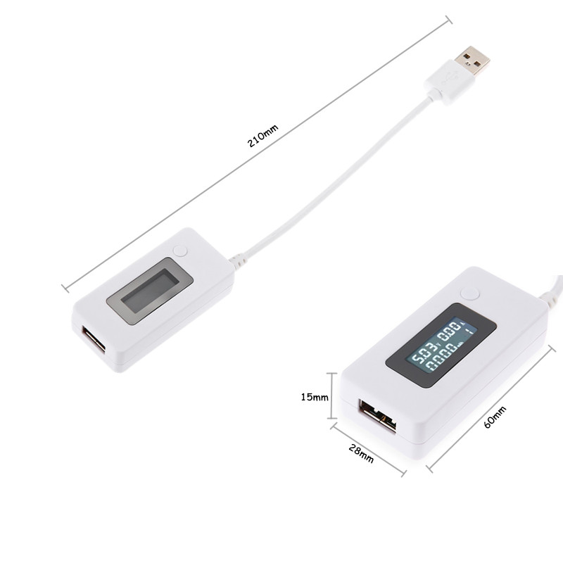 LCD Screen Mini Creative Phone - đánh giá và giá Usb Ammeter Tester